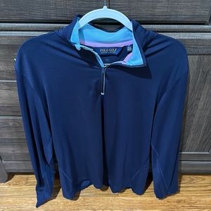 POLO Golf navy blue pullover medium